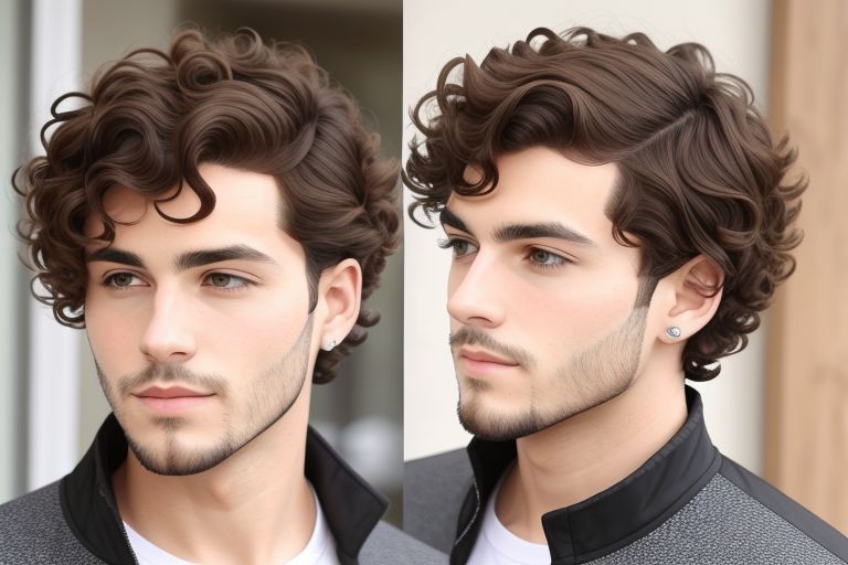 30 Short Curly Hairstyles for Men