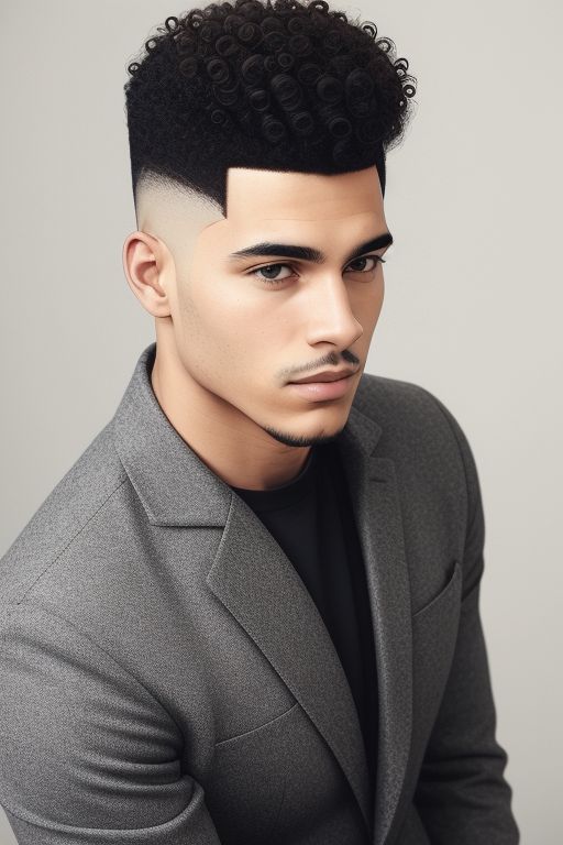 Curly Flat Top