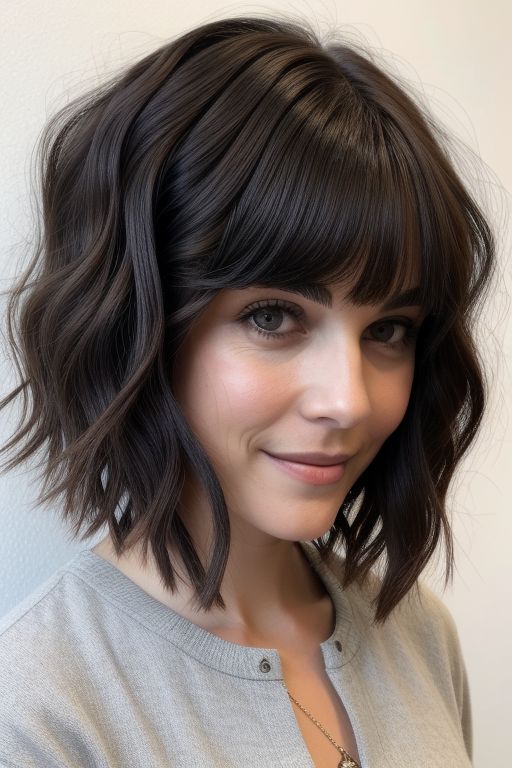 The Wavy Bob