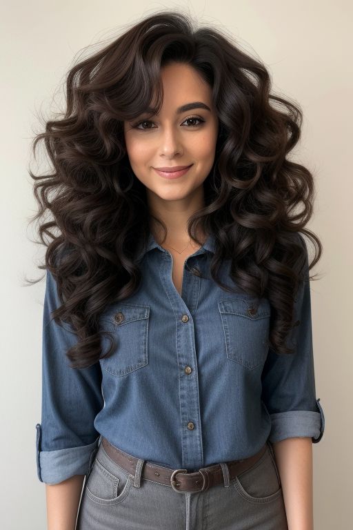 Voluminous Curls