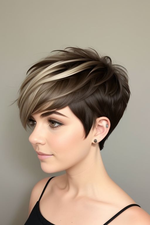 Textured Pixie Cut