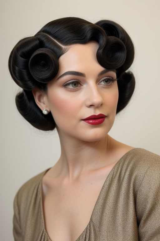 Vintage Finger Waves