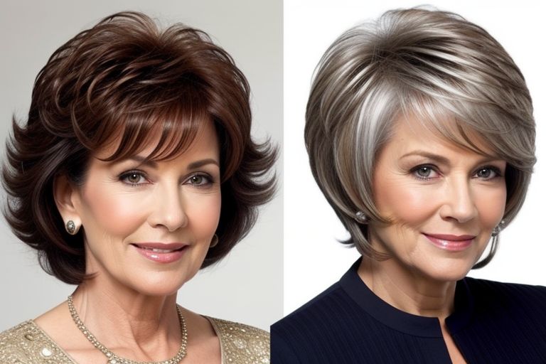 hairstyles for older women with fine hair