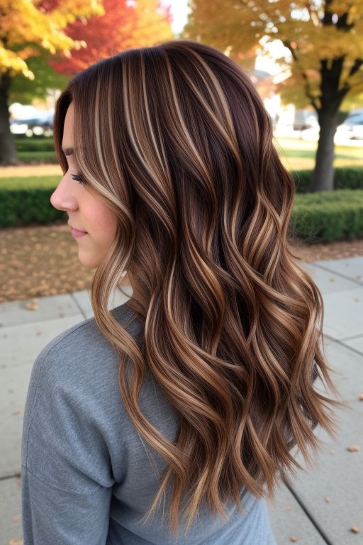 Golden Caramel Highlights