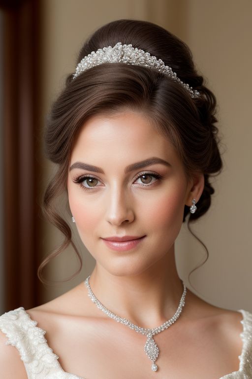 Classic Bridal Updo: Timeless Elegance for All Hair Types