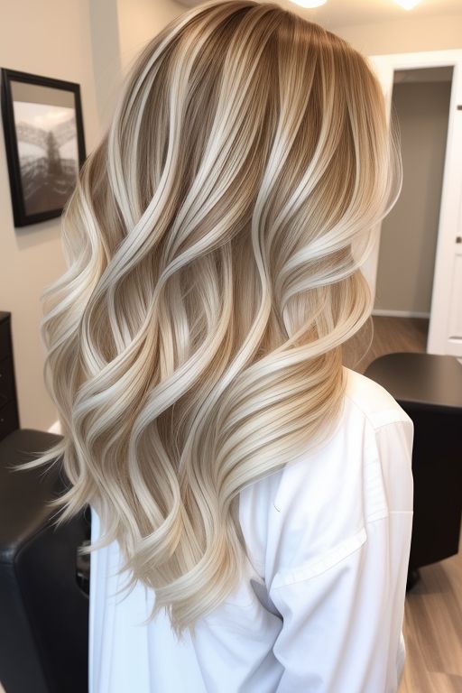 Cool Blonde Balayage