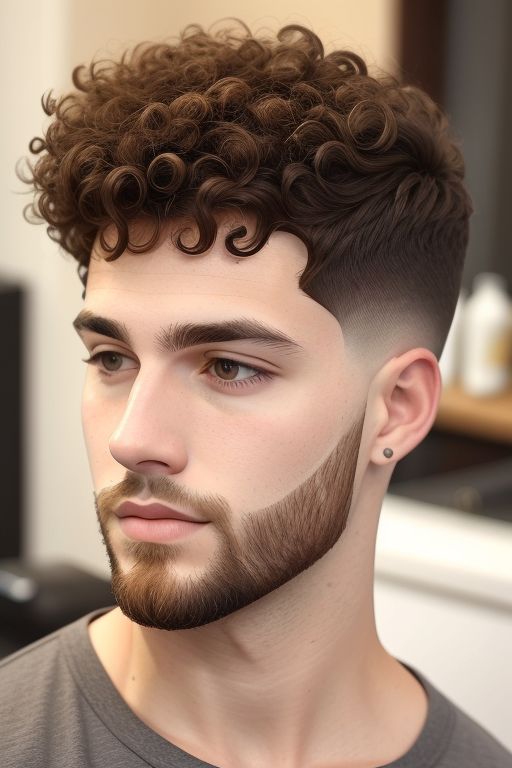 The Tapered Cut for Men with Curly Hair