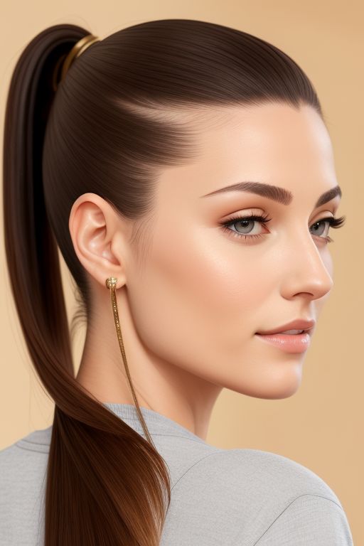 Sleek Ponytail