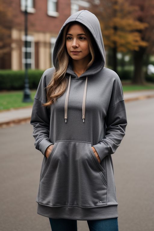 Long Layers with Hoodie