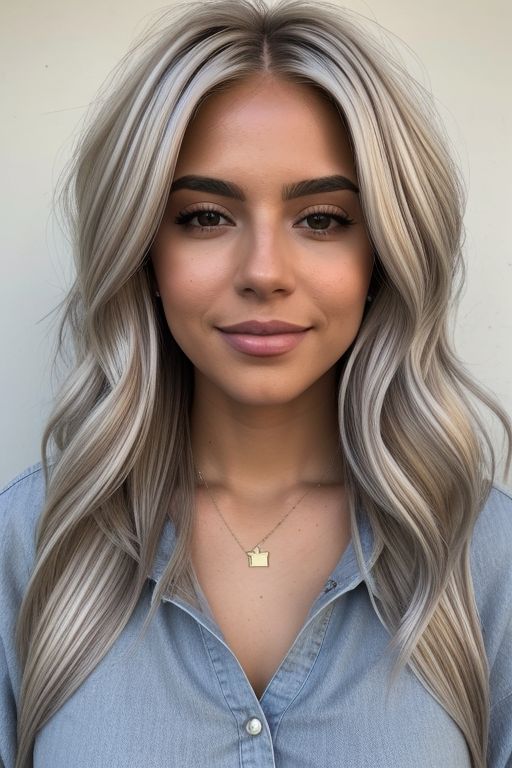 Platinum Blonde Highlights