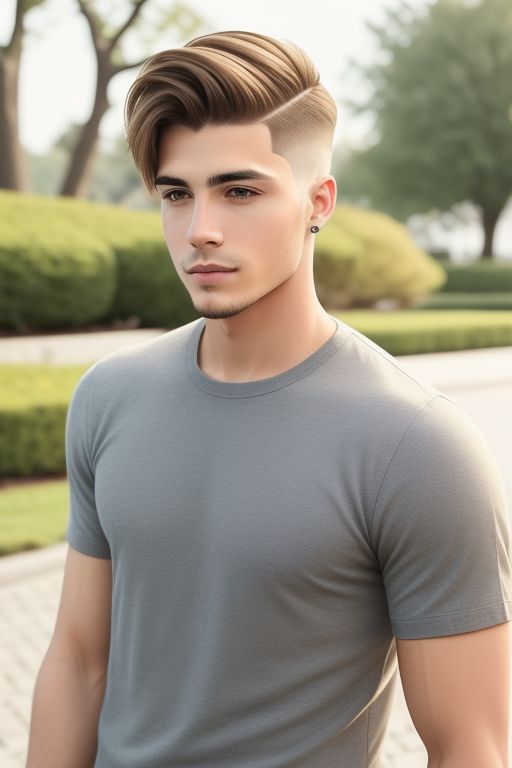 Men's Haircut with Thin Hair