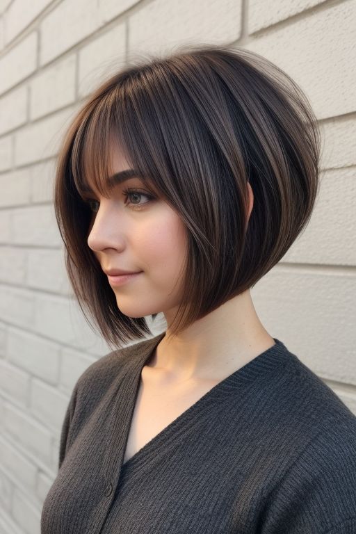 Layered A-Line Bob