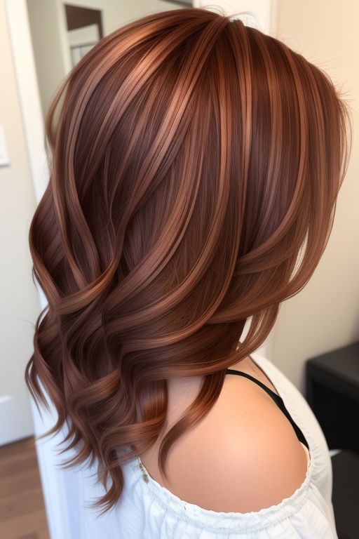 Soft Copper Balayage