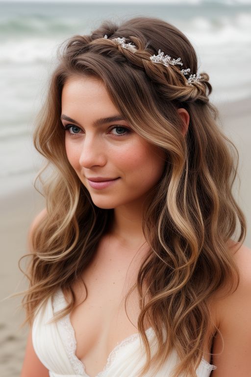 Messy Beach Waves: Effortless and Romantic