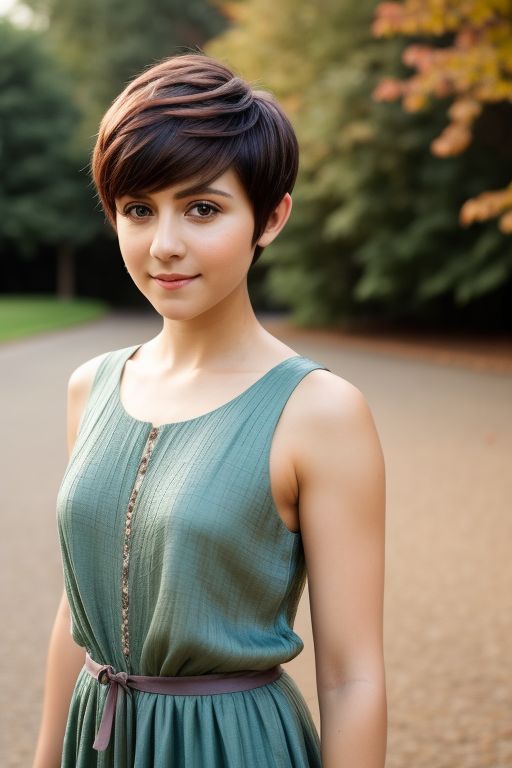 Textured Pixie Cut