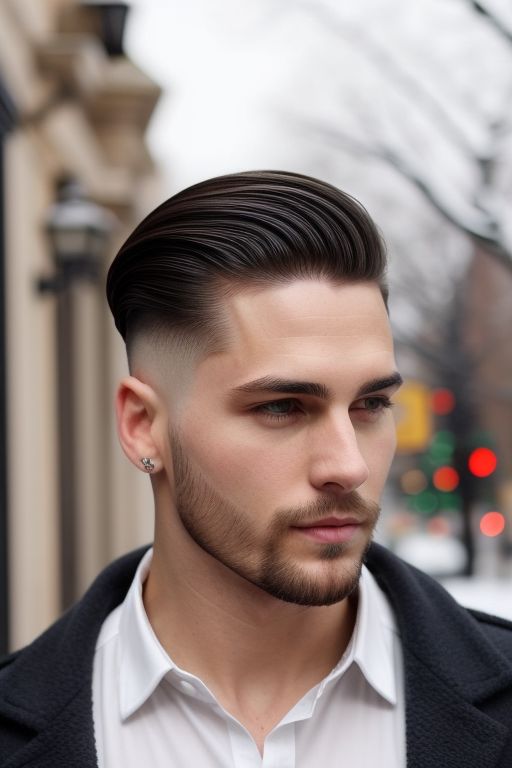 The Slicked Back Undercut