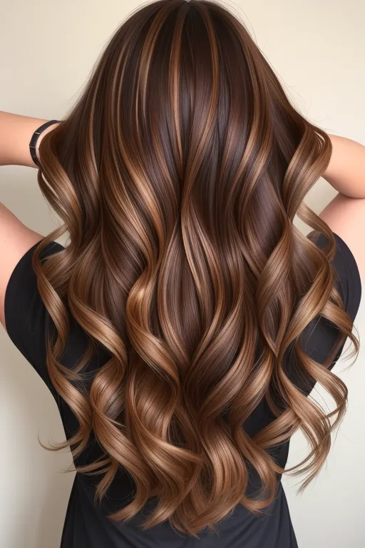 Golden Brown Balayage