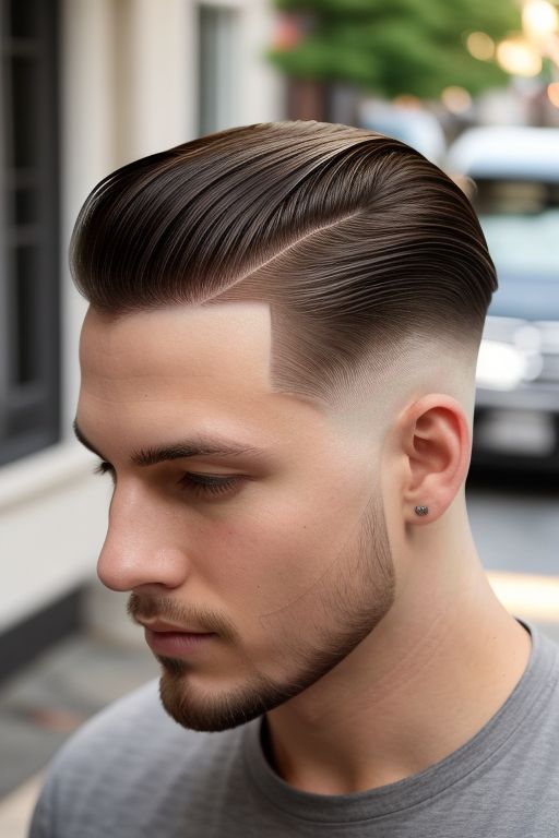 Slicked Back Undercut