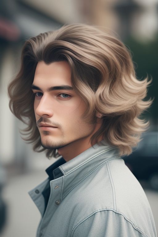 High Volume Blowout Hairstyle for Guys