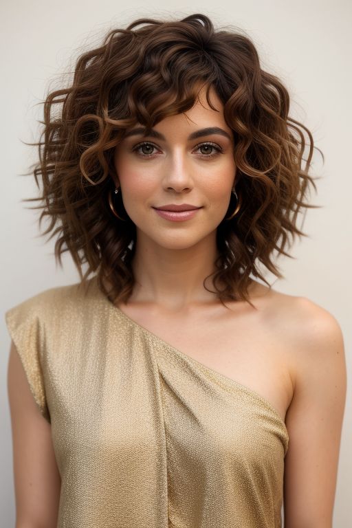 The Curly Mid-Length Cut for Women