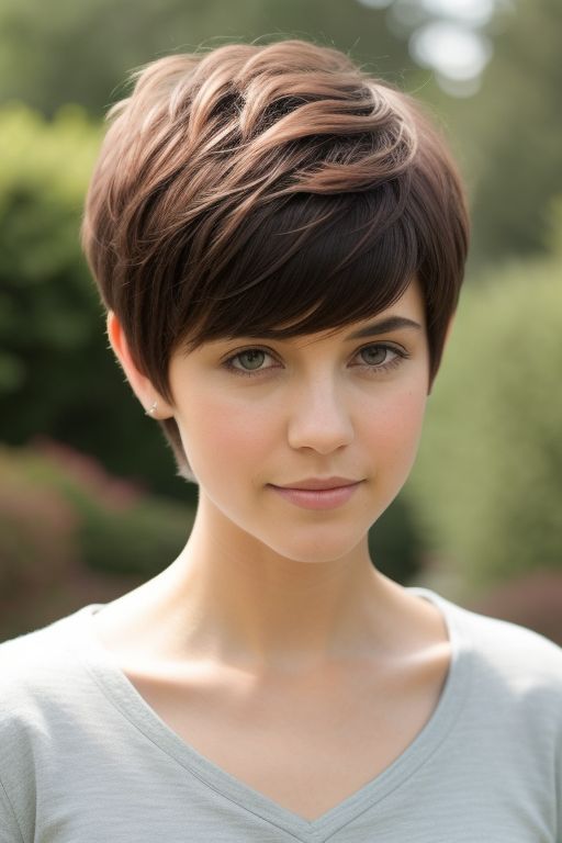 Layered Pixie Cut