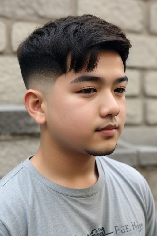 Boy Cut for Round Faces