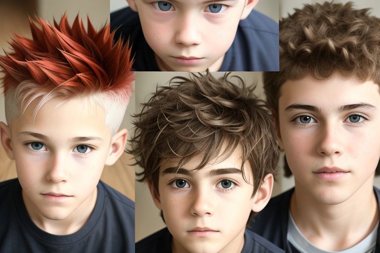 Boys Crazy Hair Day