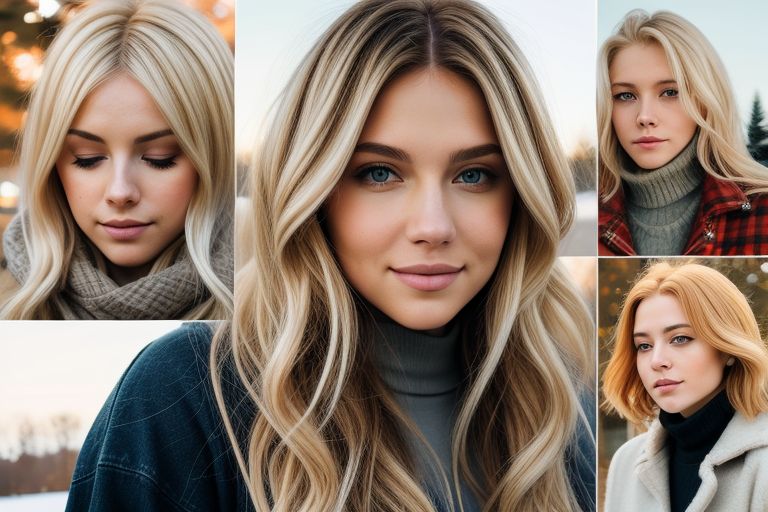 Fall Blonde Hair Color Low Lights Winter